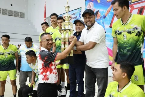 Bank Aceh Sapu Bersih Final, Keluar sebagai Juara Turnamen Voli HUT TNI ke-81